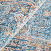 Network Rugs Rust Ameera Vintage-Style Power-Loomed Runner
