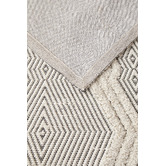 Network Rugs Mitchell Bone &amp; Black Hand Loomed Rug
