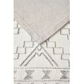Network Rugs Natural White &amp; Grey Textured Ida Rug