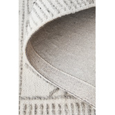 Network Rugs Natural White &amp; Grey Textured Ida Rug