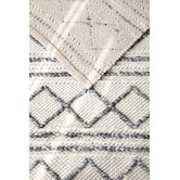 Network Rugs Emilee Natural White Hand Woven Flatweave Wool &amp; Viscose Rug