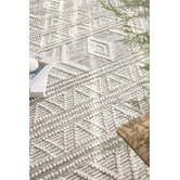Network Rugs Grey Textured Alva Wool Rug