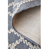 Network Rugs Denim &amp; Natural Upcycled Textured Vera Rug