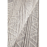 Network Rugs Grey Textured Alva Wool Rug