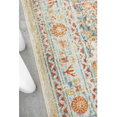 Network Rugs Multi-Coloured Power-Loomed Transitional Rug