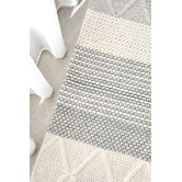 Network Rugs Jerrold Grey Hand Woven Flatweave Wool &amp; Viscose Rug