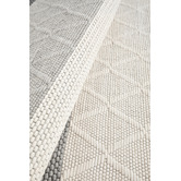 Network Rugs Jerrold Grey Hand Woven Flatweave Wool &amp; Viscose Rug