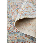 Network Rugs Multi-Coloured Power-Loomed Transitional Rug