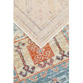 Network Rugs Sky Blue &amp; Beige Power-Loomed Transitional Rug
