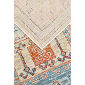 Network Rugs Sky Blue &amp; Beige Power-Loomed Transitional Rug