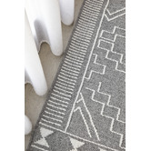 Network Rugs Grey &amp; Natural White Textured Ida Rug