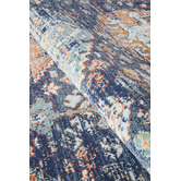 Network Rugs Navy Power-Loomed Transitional Rug