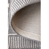 Network Rugs Grey &amp; Natural White Textured Ida Rug