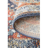 Network Rugs Navy Power-Loomed Transitional Rug