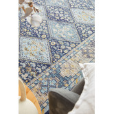 Network Rugs Navy &amp; Sky Blue Power-Loomed Transitional Rug