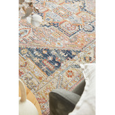 Network Rugs Salmon Power-Loomed Transitional  Rug