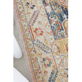 Network Rugs Salmon Power-Loomed Transitional  Rug