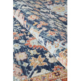 Network Rugs Navy &amp; Rust Power-Loomed Transitional Rug