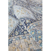 Network Rugs Navy &amp; Sky Blue Power-Loomed Transitional Rug