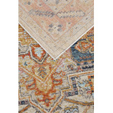 Network Rugs Rust Power-Loomed Transitional  Rug