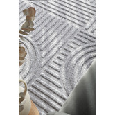 Network Rugs Silver Elowen Contemporary Rug