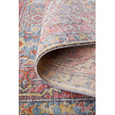 Network Rugs Crimson Power-Loomed Transitional Rug