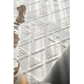 Network Rugs White Nina Contemporary Rug