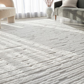 Network Rugs White Alyna Contemporary Rug