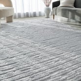 Network Rugs Silver Alyna Contemporary Rug