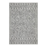 Network Rugs Grey &amp; Natural White Textured Ida Rug