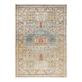 Network Rugs Sky Blue &amp; Beige Power-Loomed Transitional Rug