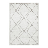 Network Rugs Ivory &amp; Grey Diamond Rug