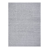 Network Rugs Silver Elowen Contemporary Rug