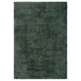 Network Rugs Green Cleo Ultra Plush Machine Washable Rug