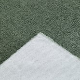 Network Rugs Green Cleo Ultra Plush Machine Washable Rug