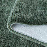 Network Rugs Green Cleo Ultra Plush Machine Washable Rug