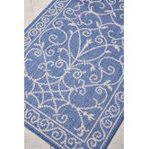 Network Rugs Blue Romy Newport Indoor/Outdoor Runner