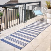 Network Rugs Blue Alvi Newport Indoor/Outdoor Runner