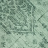 Network Rugs Emerald Green Gemstone Machine Washable Rug