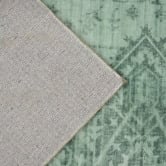 Network Rugs Emerald Green Gemstone Machine Washable Rug