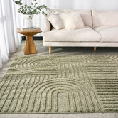 Network Rugs Pistachio Elowen Contemporary Rug
