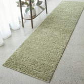 Network Rugs Pistachio Gatten Contemporary Runner