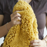 Network Rugs Mustard Cleo Ultra Plush Machine Washable Rug