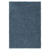 Network Rugs Blue Cleo Ultra Plush Machine Washable Rug