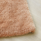 Network Rugs Peach Cleo Ultra Plush Machine Washable Rug