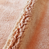 Network Rugs Peach Cleo Ultra Plush Machine Washable Rug