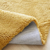 Network Rugs Mustard Cleo Ultra Plush Machine Washable Round Rug