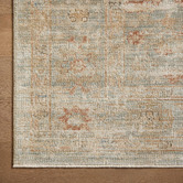 Network Rugs Aqua Estate Vintage-Look Rug