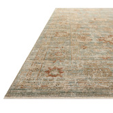 Network Rugs Aqua Estate Vintage-Look Rug