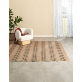 Network Rugs Alika Solar Jute-Look Machine Washable Rug